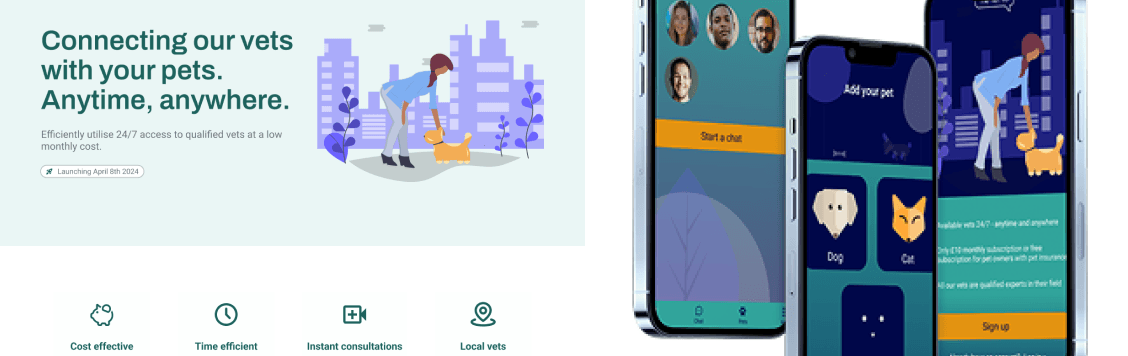 Delivering a veterinary mobile app at speed case study